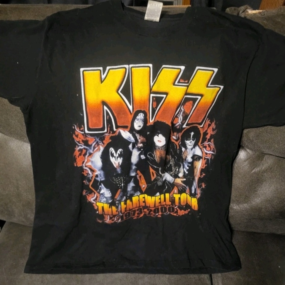 KISS Farewell Tour 1973-2002 Shirt XL